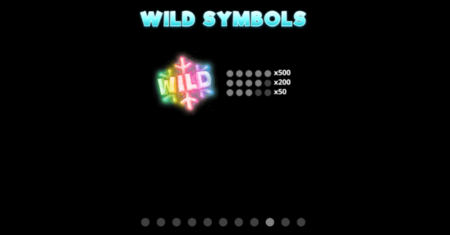 frozen fortunes paytable 5 paytable