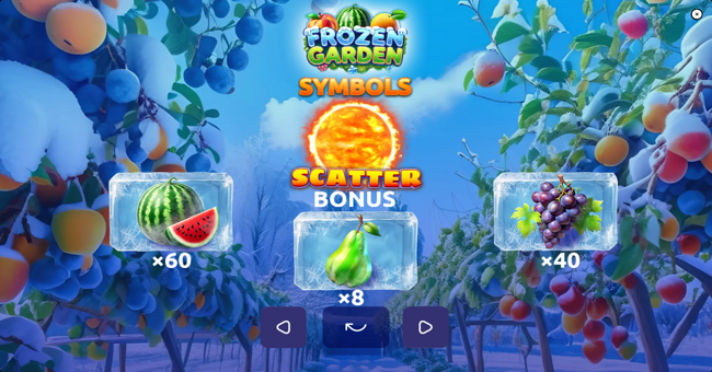 frozen garden paytable 1 paytable