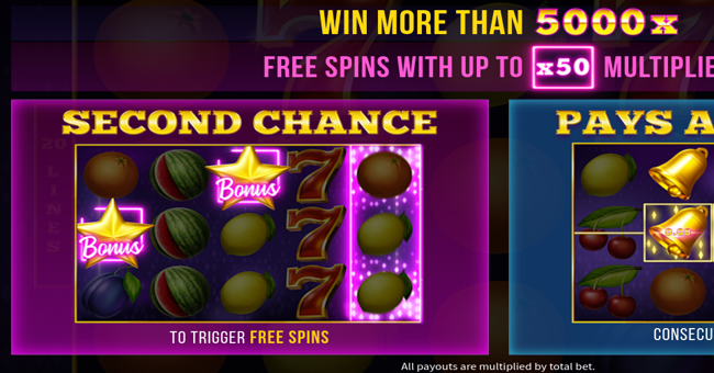 fruits go multiply paytable 1 paytable