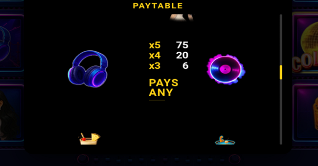 ftv night club paytable 2 paytable