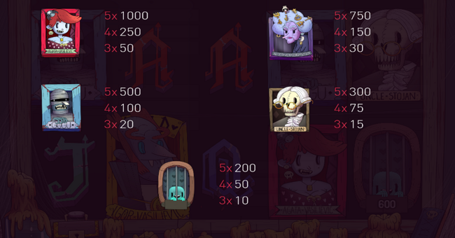 ghost father paytable4 paytable