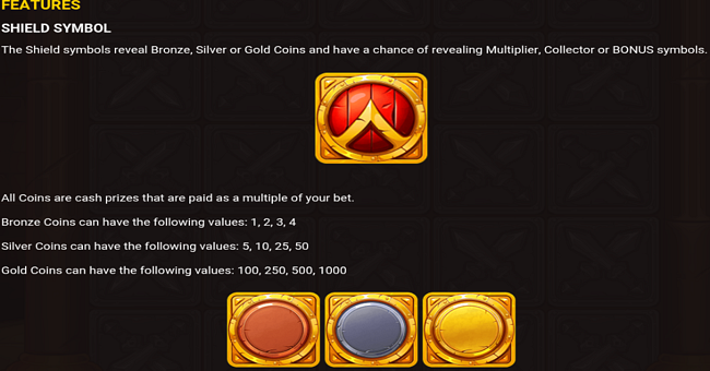 gladius death or glory paytable 1 paytable