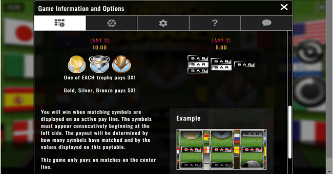 global cup soccer paytable2 paytable