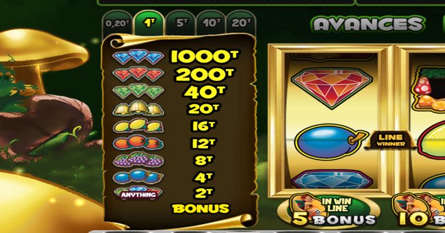 gnomos mix golden edition paytable paytable