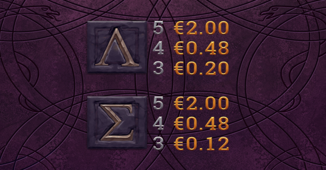 golden gorgon paytable2 paytable