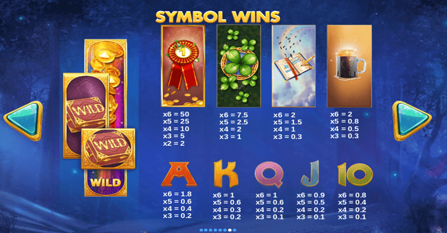 golden leprechaun megaways paytable paytable