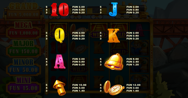 goldstar express paytable paytable