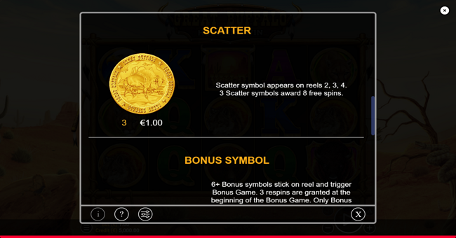 great buffalo hold and win paytable 3 paytable