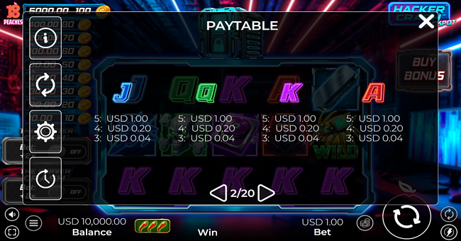 hacker crash jackpot paytable 2 paytable