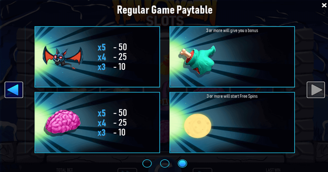 halloween slots paytable6 paytable