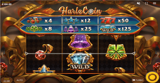 harlecoin paytable paytable