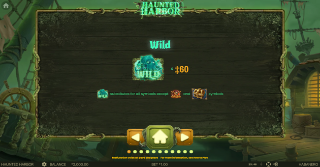 haunted harbor paytable 1 paytable