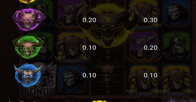 hellreign paytable 2 paytable