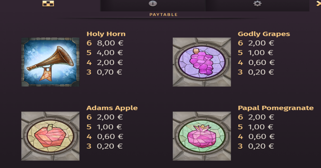 holy hand grenade 2 paytable 2 paytable