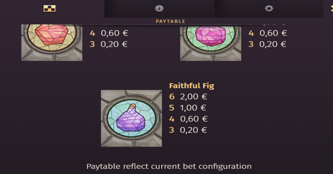 holy hand grenade 2 paytable 3 paytable