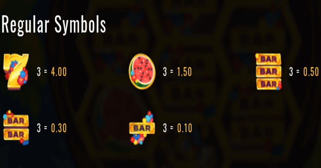 honey hive xl paytable paytable