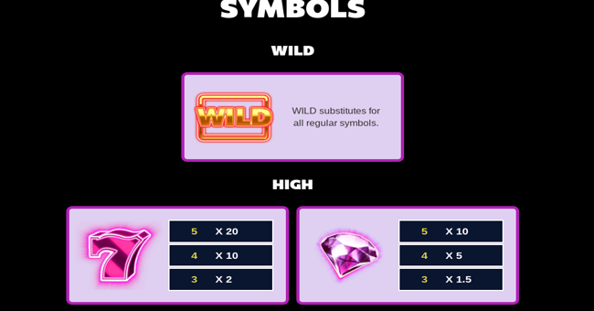 hot offer deluxe paytable 1 paytable