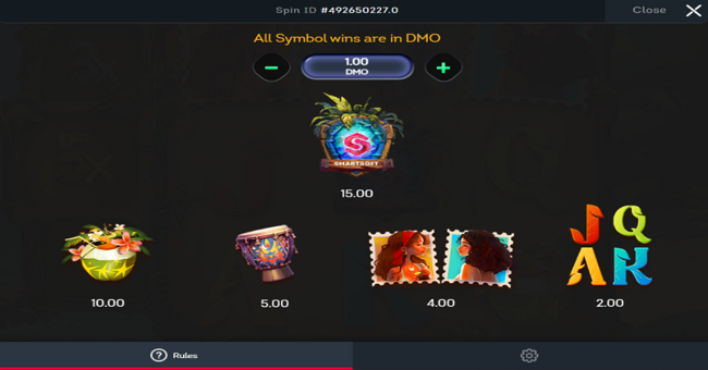 hot samba paytable paytable