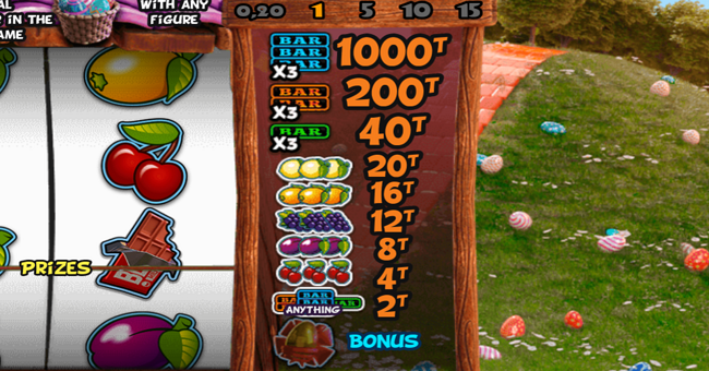 huevos de pascua magicos paytable paytable