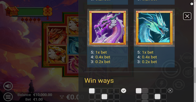 imperial coins paytable 3 paytable