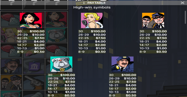 jack hammer 3 paytable 1 paytable