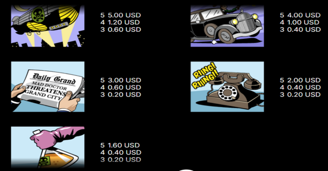 jack hammer paytable 2 paytable