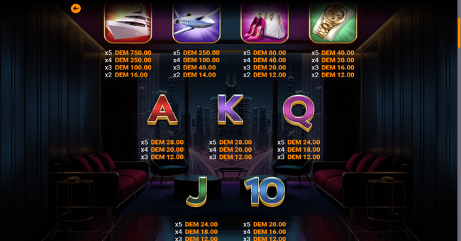 jackpot vip paytable 1 paytable