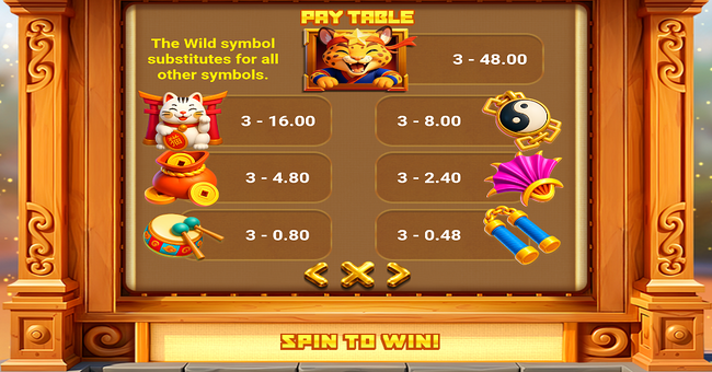 jaguar dojo paytable paytable