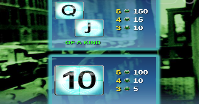 james dean paytable3 paytable