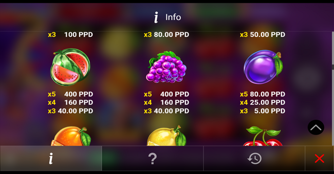 jester bags 10 paytable 2 paytable