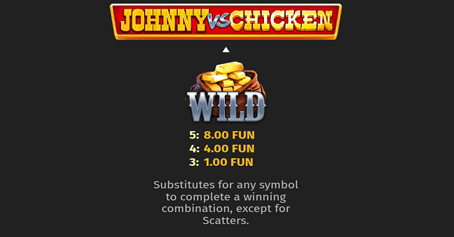 johnny vs chicken paytable 1 paytable