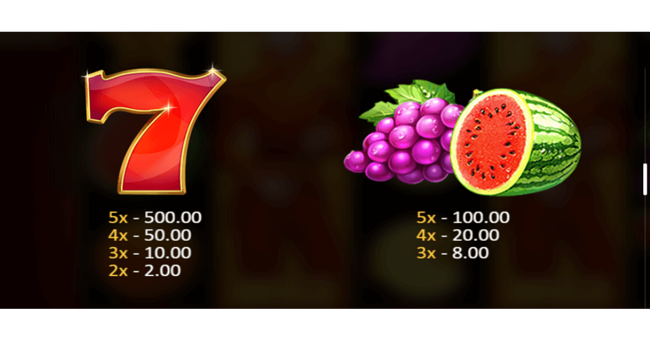 joker expand 5 lines paytable 1 paytable