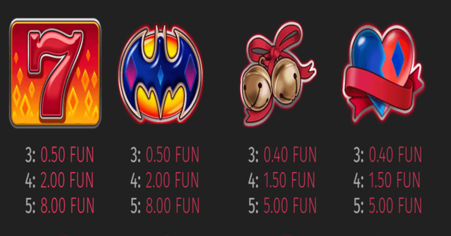 joker queen paytable1 paytable