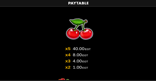 jokers crown classic clover chance paytable 4 paytable