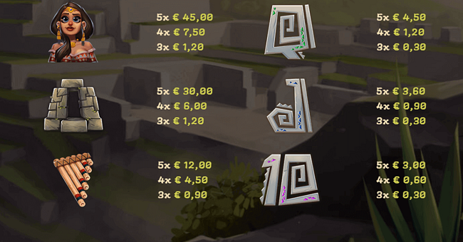 lama glama paytable2 paytable