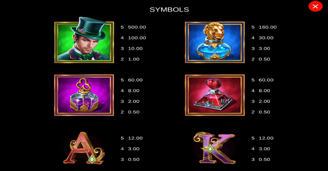 legacy of oz hyper spins paytable paytable