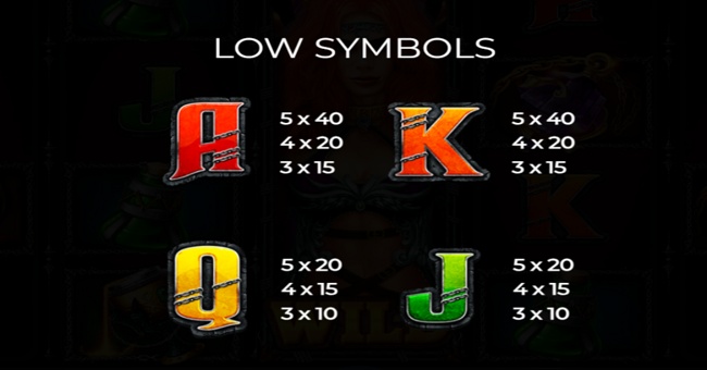 legend of lilith paytable 2 paytable