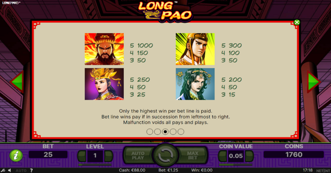 long pao paytable 1 paytable