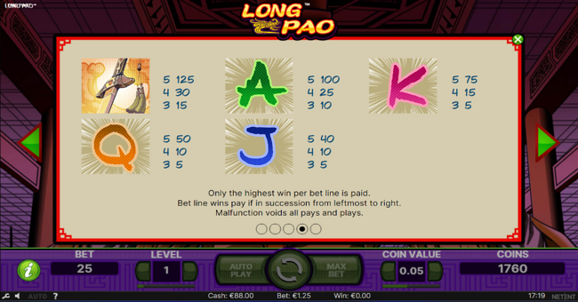 long pao paytable 2 paytable