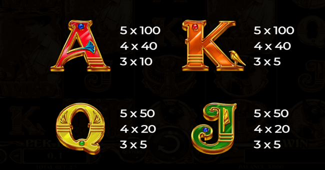 lucky jack tuts treasures paytable 2 paytable