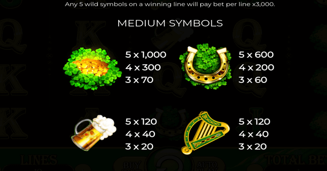 lucky mrs patrick paytable 1 paytable