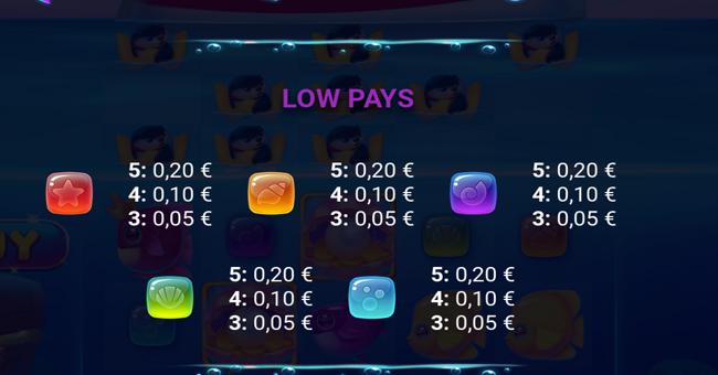 lucky otter paytable 2 paytable