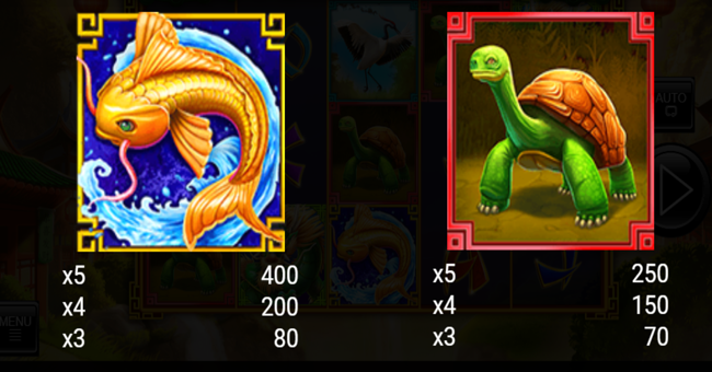 lung fu paytable2 paytable