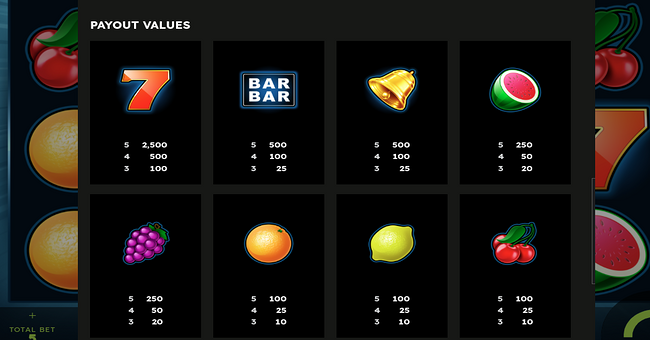 maaax diamonds deluxe paytable paytable