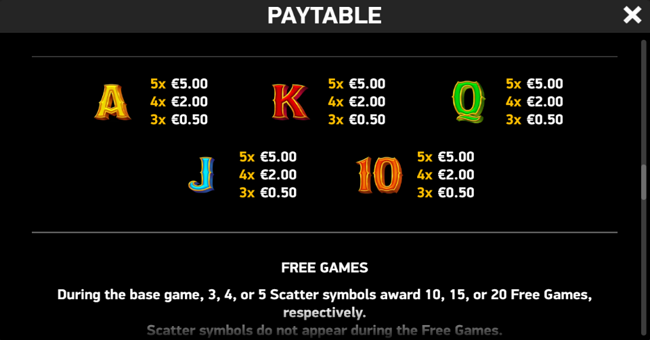 mad hit full steam paytable 2 paytable