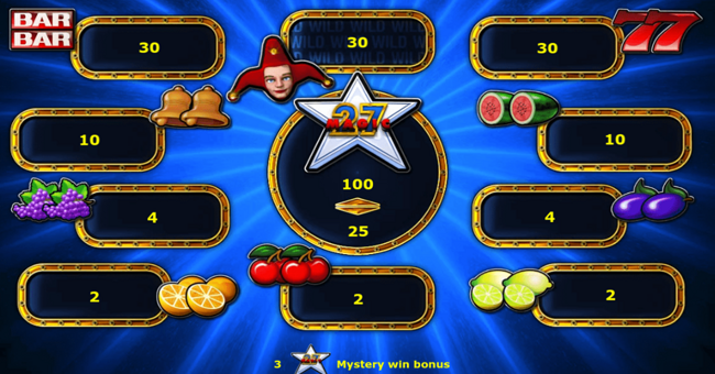 magic 27 paytable paytable