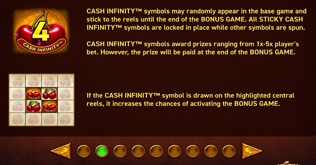 magic fruits cherries paytable 2 paytable