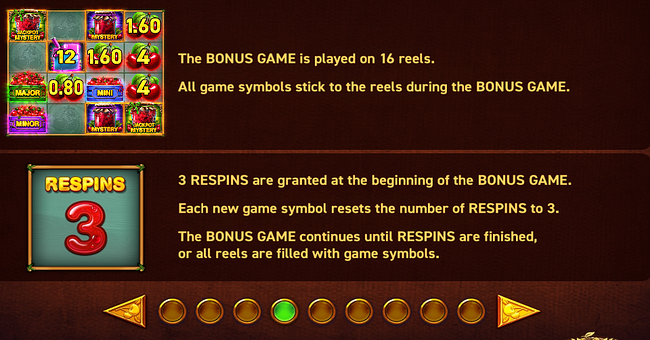 magic fruits cherries paytable 4 paytable