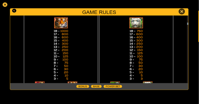 majestic cats deluxeways paytable 6 paytable