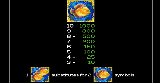 majestic sea paytable 3 paytable